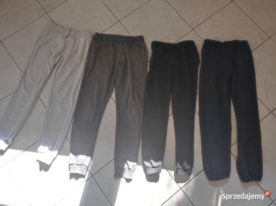 4 pary spodnie dresowe dresy sportowe jogger Rozmiar L Kielce sprzedam