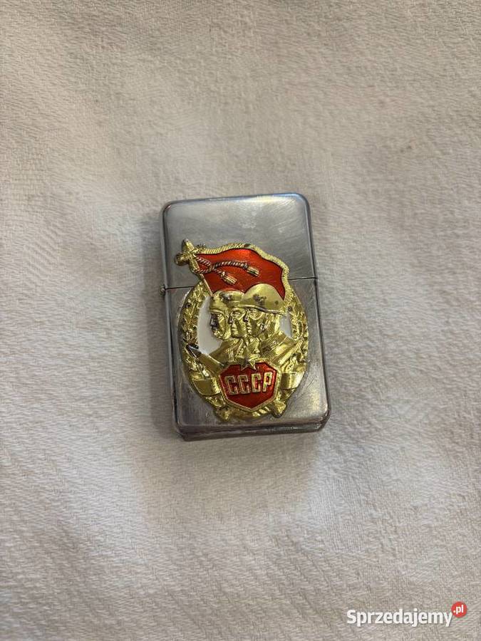Zapalniczka żeliwna Armii Czerwonej ZSRK Kraków sprzedam