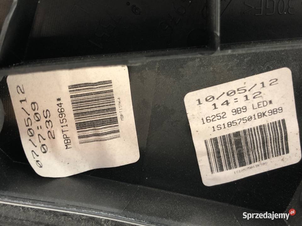 LUSTERKO LEWY SKODA CITIGO Hatchback 1119 Karoseria