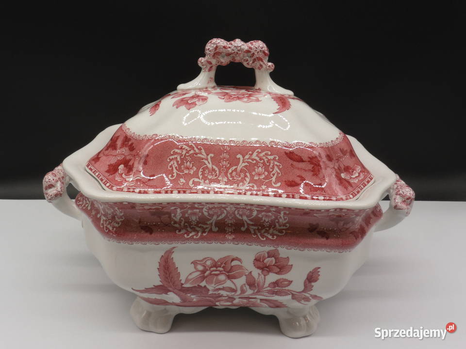 Antyczna Waza SPODE Pink Camilla Vintage England Raszków