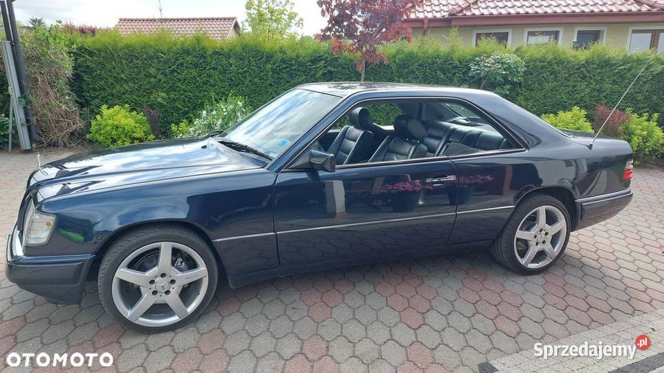Mercedes w124 coupe automat granatowy W124 kujawsko-pomorskie Nakło nad Notecią
