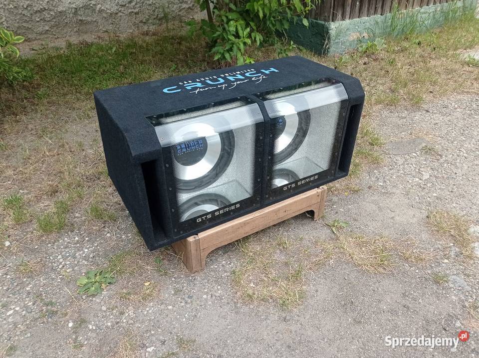 Tuba Skrzynia Basowa Subwoofer CRUNCH GTS 800 Dzierżoniów
