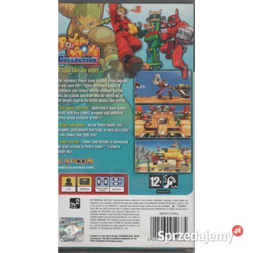 Power Stone Collection PSP kultowa bijatyka 3D