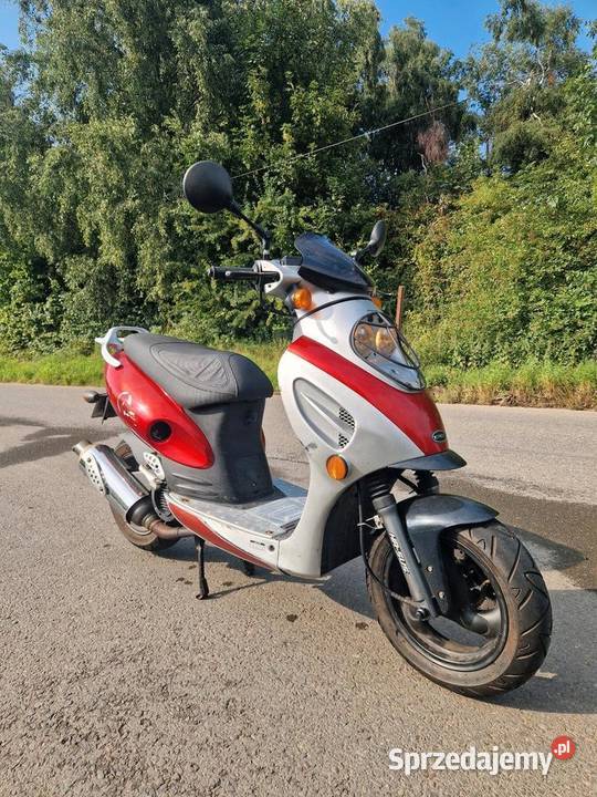Kymco Cobra Racer 125 2t skuter mocny I szybki Motocykle, skutery, quady dolnośląskie Strzelin