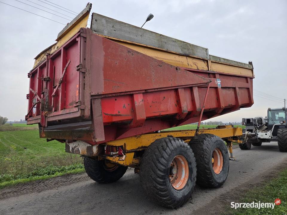Przyczepa skorupowa knapik 15 ton