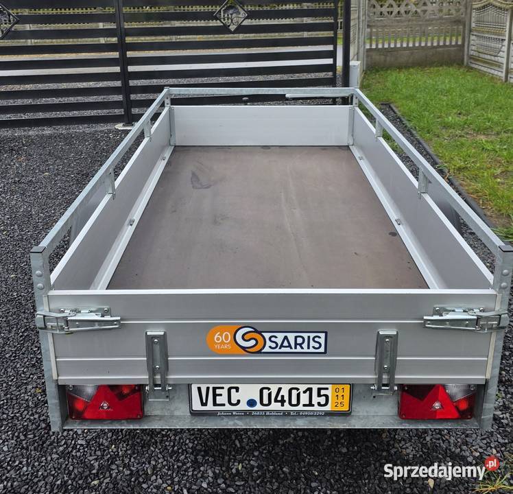 Przyczepka Aluminiowa Saris NL 750 Pozostałe Brudzew