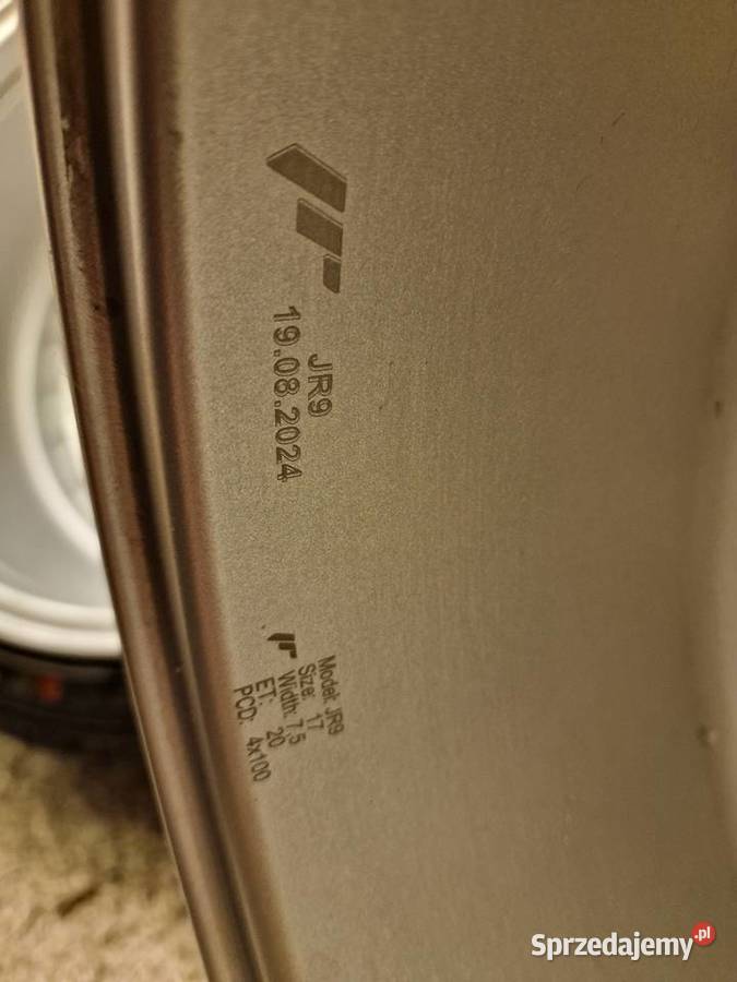 Felgi JR9 4x100 17 Kraków