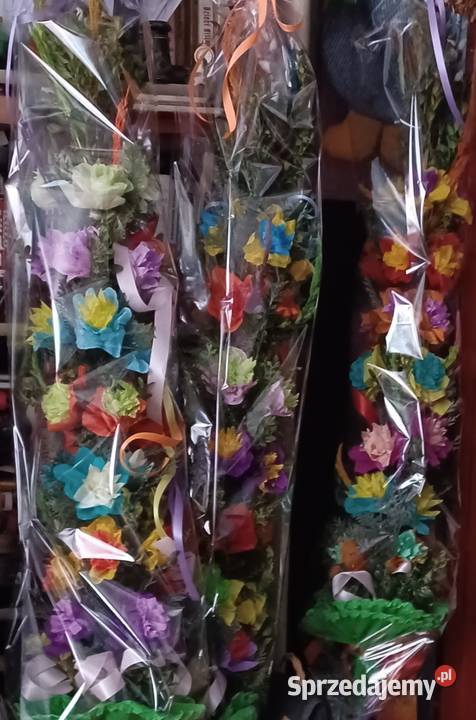 Palma wielkanocna ok 130 małopolskie Mszana Dolna