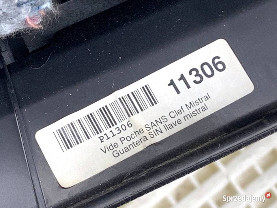 SCHOWEK PASAŻERA PEUGEOT 207 Kombi 0615 PÓŁKA