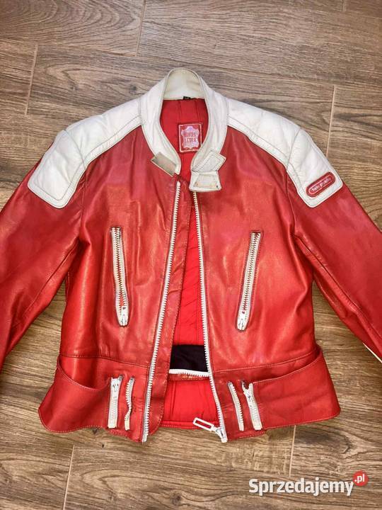 Damska Kurtka Motocyklowa z Grubej Skóry pomorskie Gdynia
