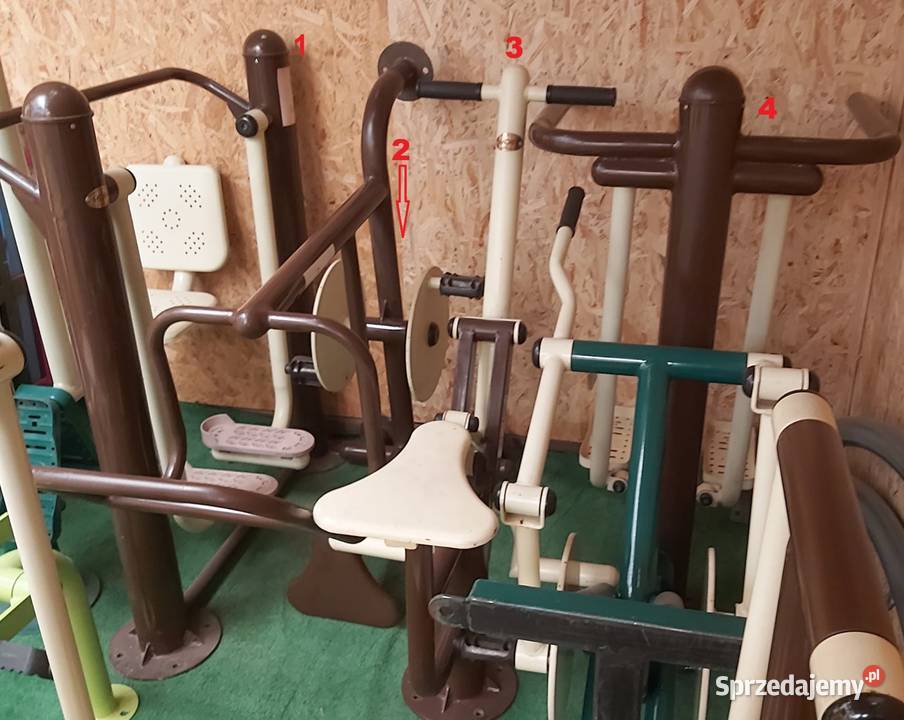 Siłownie plenerowe zewnętrzne fitness dolnośląskie Świdnica