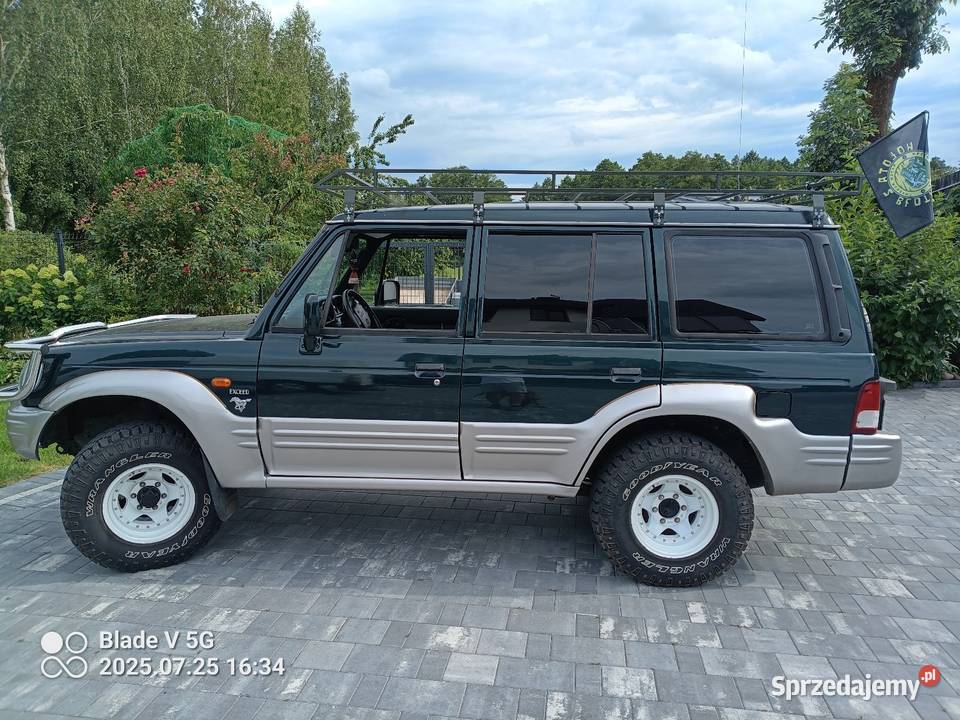 Hiundai Galloper zielony