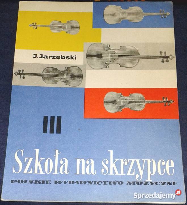 Szkoła na skrzypce Część 123 J Jarzębski Chełm sprzedam