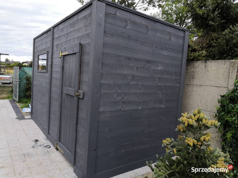 Domek ogrodowy narzędziowy schowek drewutnia Kawnice