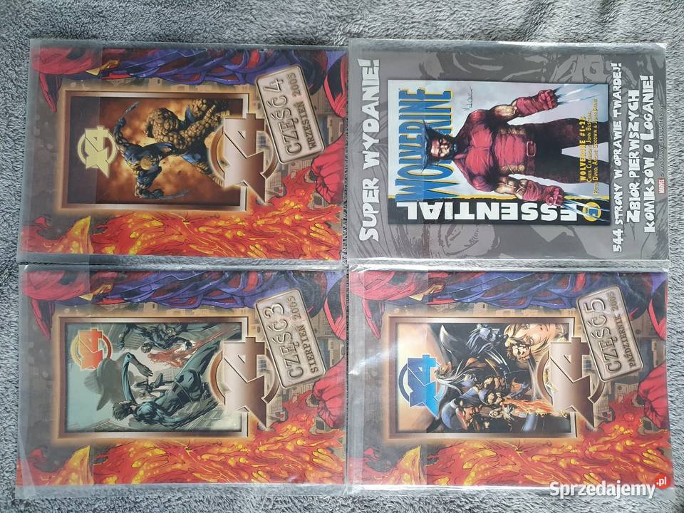 X4 XMani i Fantastyczna Czwórka komplet 5 Gdynia