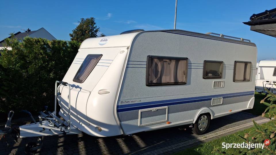Hobby 495 Excellent plus Namiot Mover Bagażnik Hobby Gowino