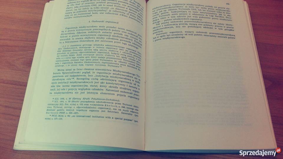 Organizacje międzynarodowe KOCOT Rok wydania 1972 Gdańsk