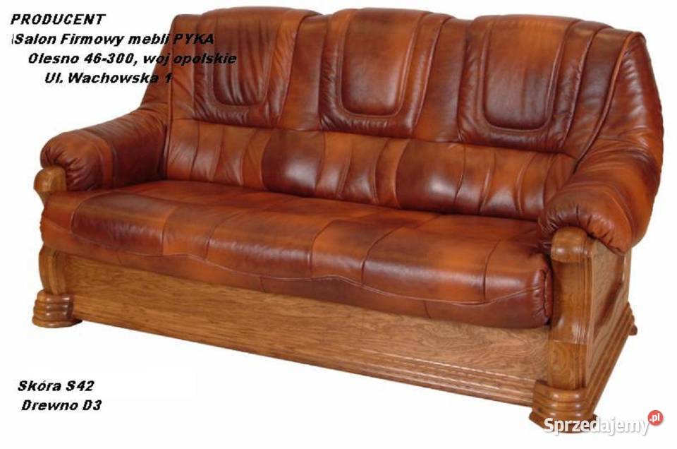 Poduchy z Kompletu ANETA 321 SKÓRA Do Wyboru Olesno