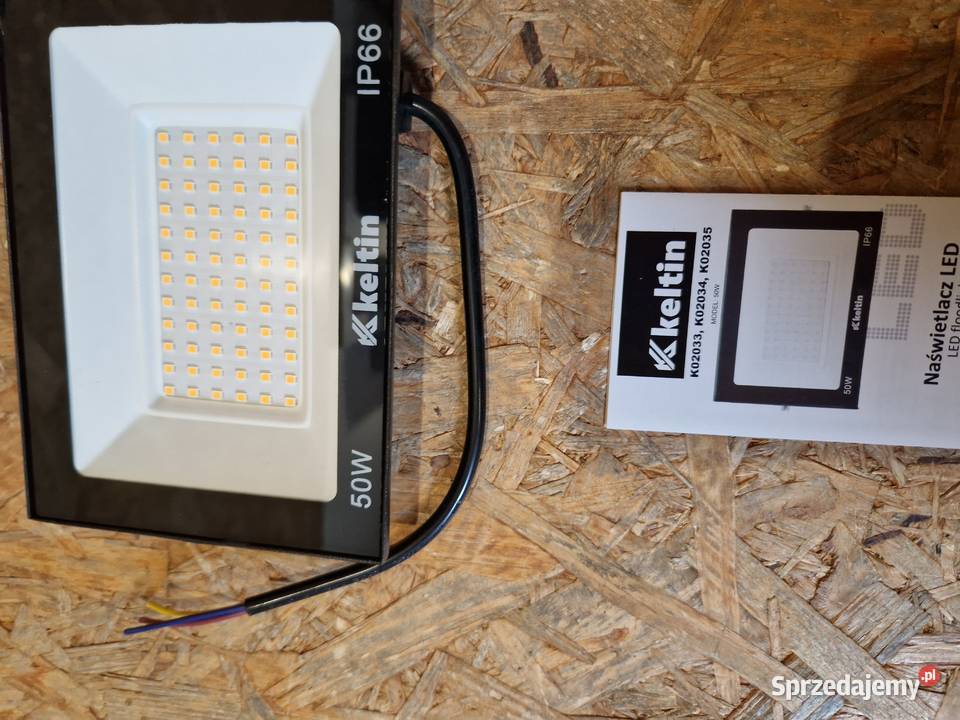 Naświetlacz LED 50W barwa biała ciepła 2700K Głogowa