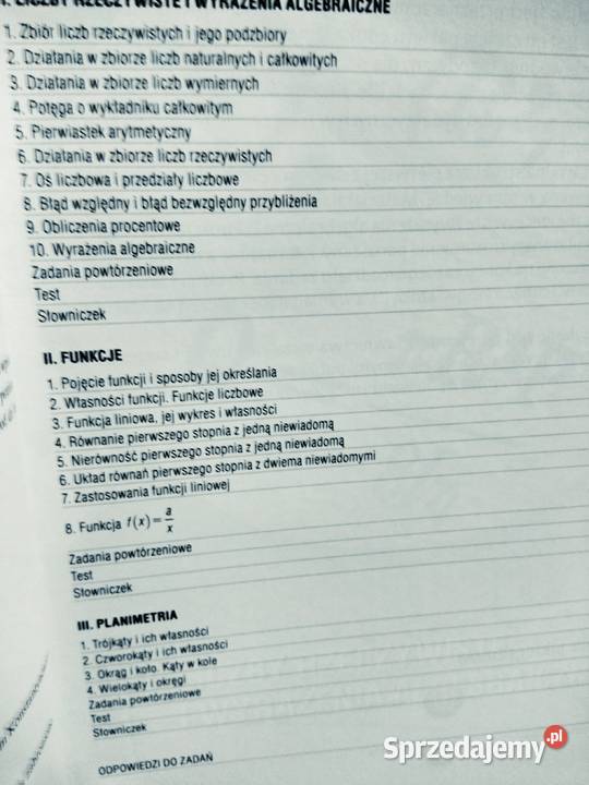 Matematyka na nowo odkrywamy zasadniczych 1 Warszawa
