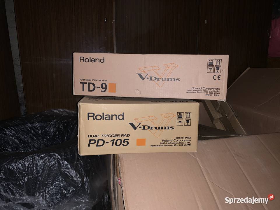 Perkusja Roland TD9 zestaw Instrumenty perkusyjne