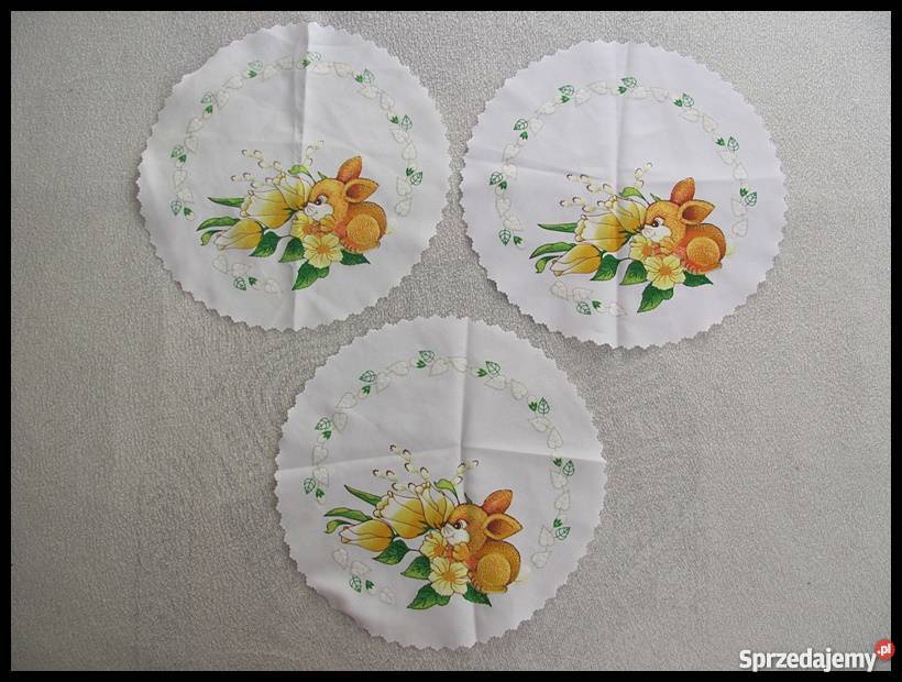 Serwetki na Wielkanoc trzy sztuki sztukę Płock