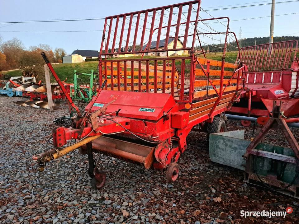 Przyczepa samozbierająca pottinger 15 nieuszkodzony Przyczepy rolnicze Limanowa