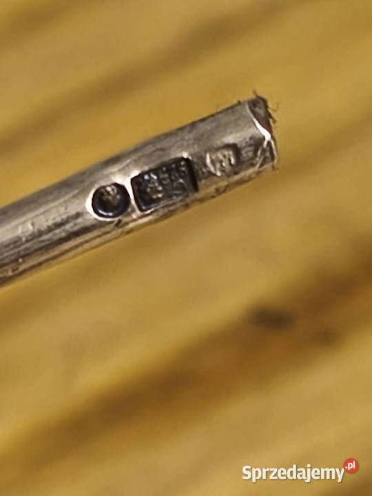 Róża Bursztyn Srebro Vintage Rękodzieło Białystok