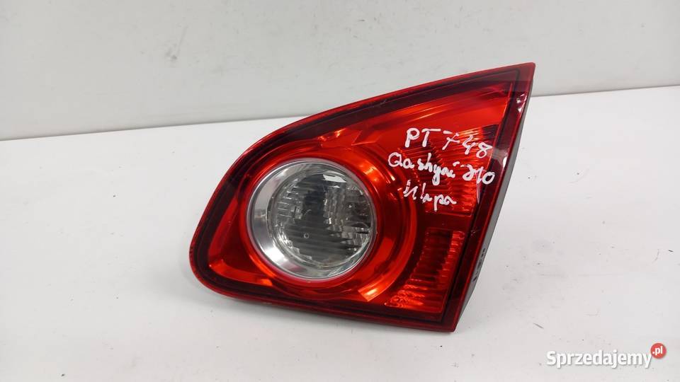 NISSAN QASHQAI J10 LAMPA W KLAPĘ TYŁ PRAWA Zbierkowo sprzedam