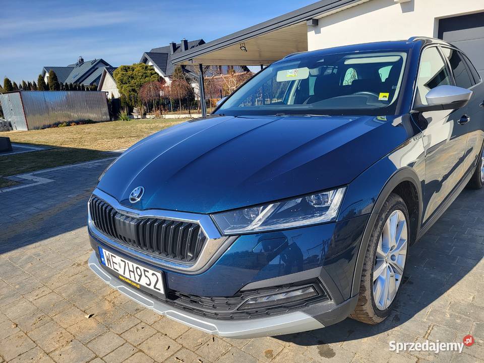 Skoda Octavia 20 TDI 4x4 Scout DSG Matrix LED podlaskie Łomża