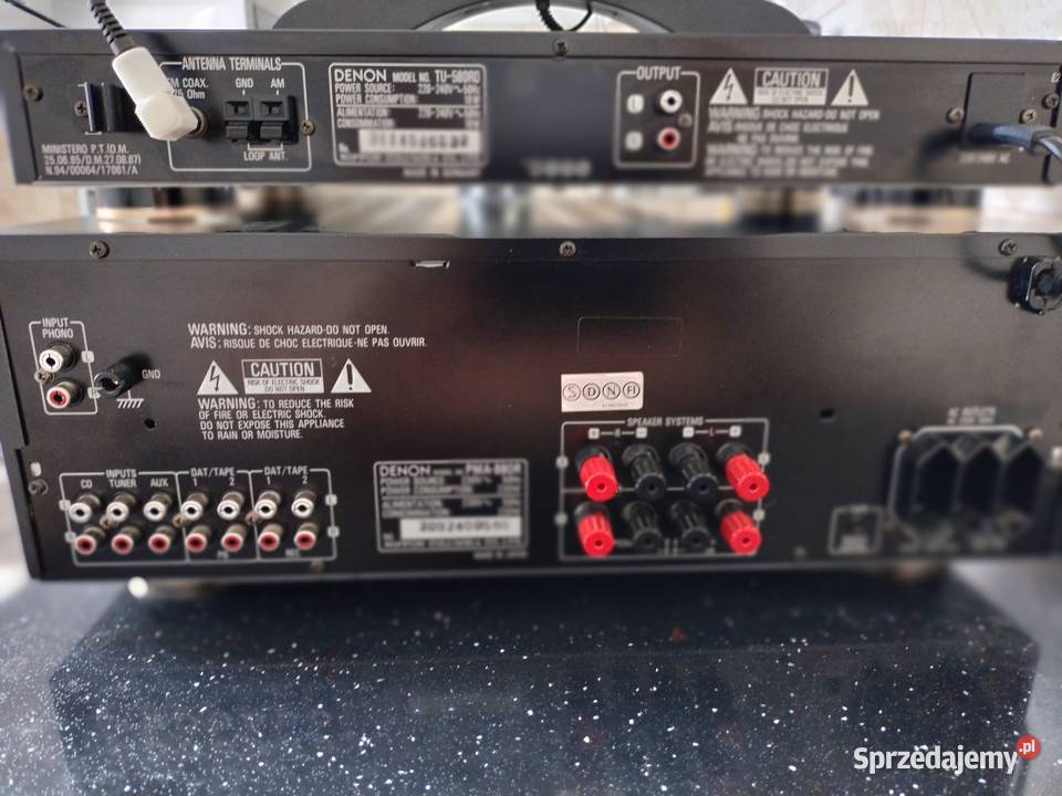 Denon PMA880R ory pilotstan Wzmacniacze i pokrewne Rurzyca