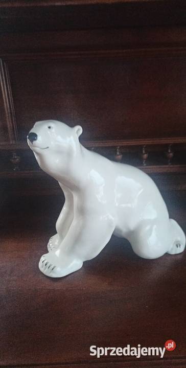 Figurka Niedźwiedź Syg Łomonosov Gdańsk