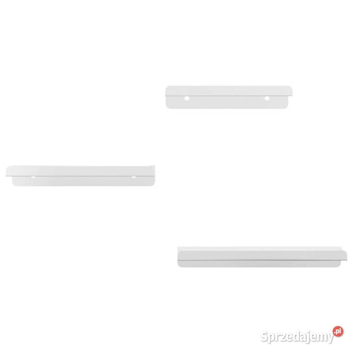 Półki ścienne 3 srebrna stal nierdzewna WM30270 Półki Warszawa