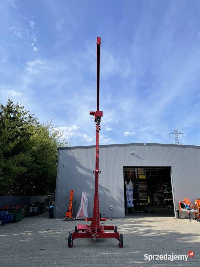 Dźwig Steinweg MK 3005 bocker minikran wciągarka Maszyny budowlane Ślesin