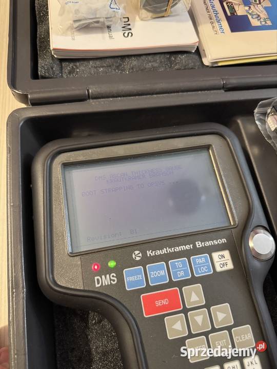 Grubościomierz ultradźwiękowy Krautkramer DMS Bydgoszcz sprzedam