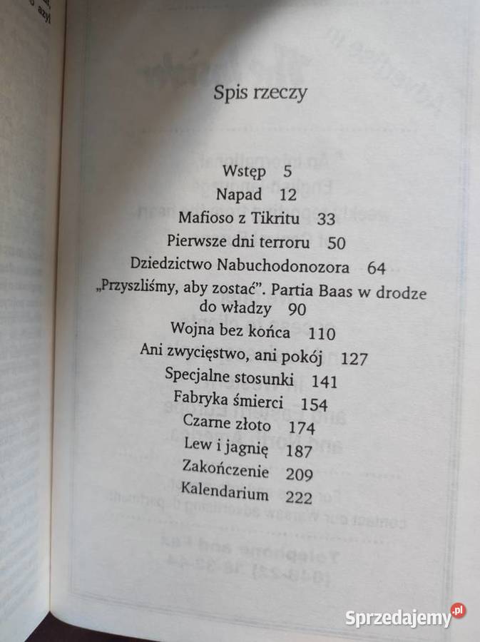 Saddam Husajn wojna w zatoce Judith Miller Kielce