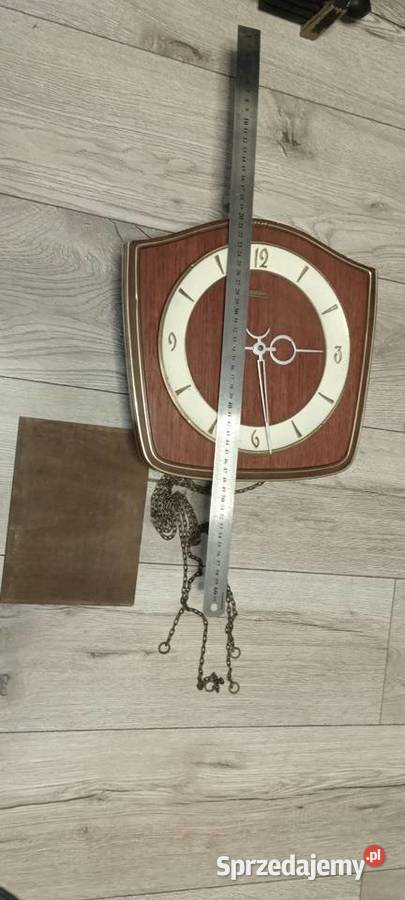 Zegar ścienny Ankra na części do naprawy ścienny Wyposażenie wnętrz Żary