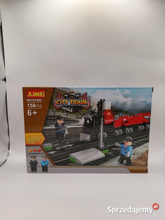 Klocki konstrukcyjne CITY TRAIN pociąg miejski 6 lat+ Gdynia