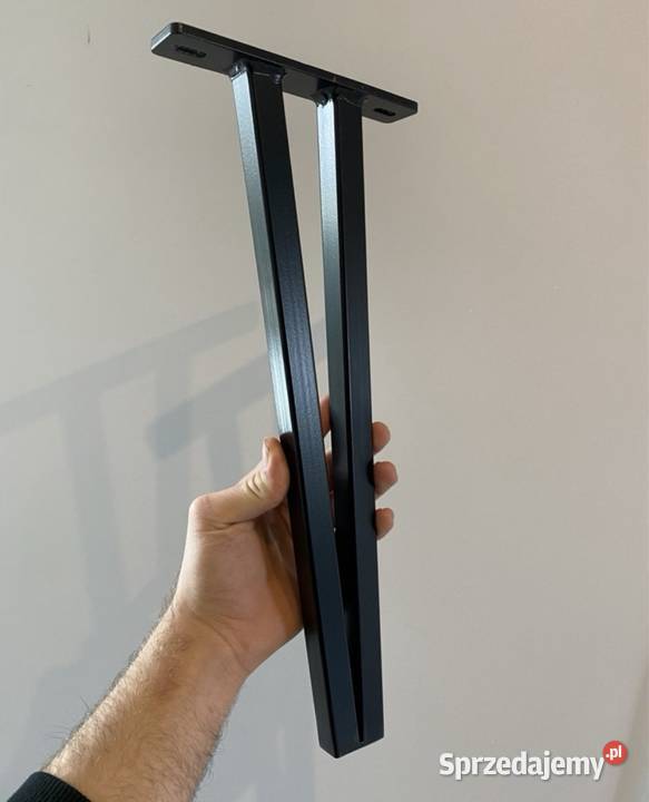 Czarne Nogi metalowe70 Noga loft Stolik kawowy Bochnia