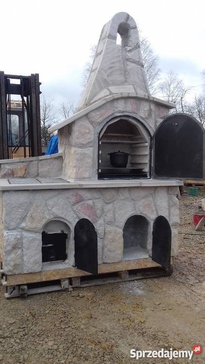 wędzarnia z kamienia grill grillowędzarnia Niestachów