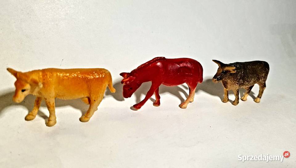 Zabawki zwierzęta domowe koń krowa byk kujawsko-pomorskie Bydgoszcz