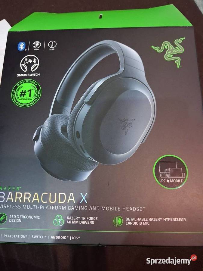 Razer Barracuda X bezprzewodowe słuchawki