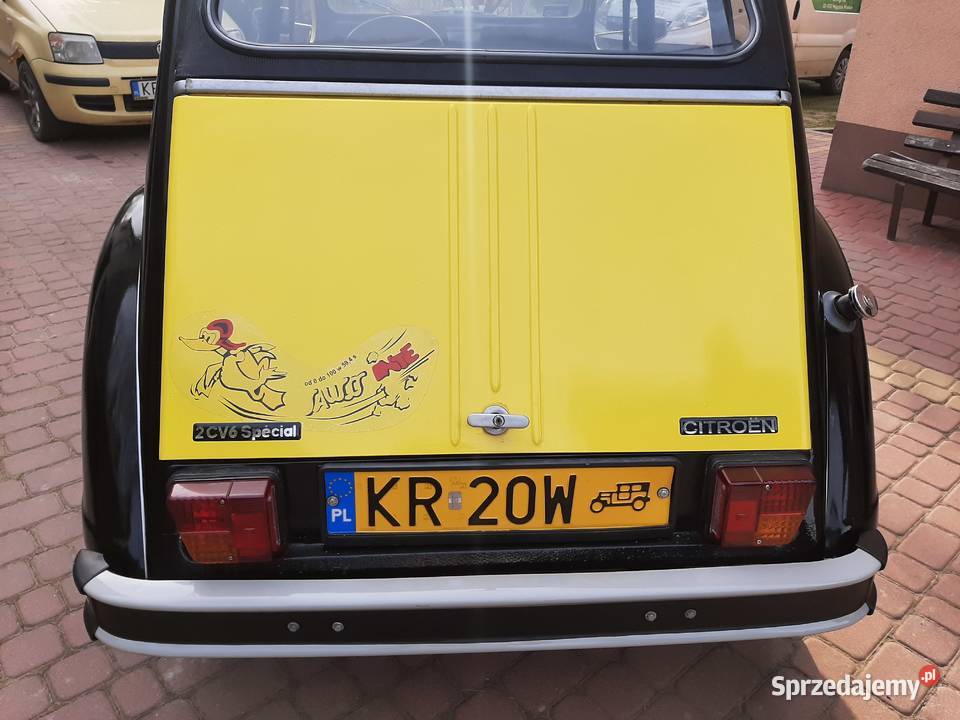 Citroen 2cv nieuszkodzony