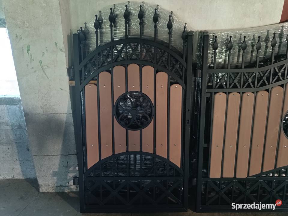Brama Wjazdowa Dwuskrzydłowa Kuta Pręt Pełny Starachowice sprzedam
