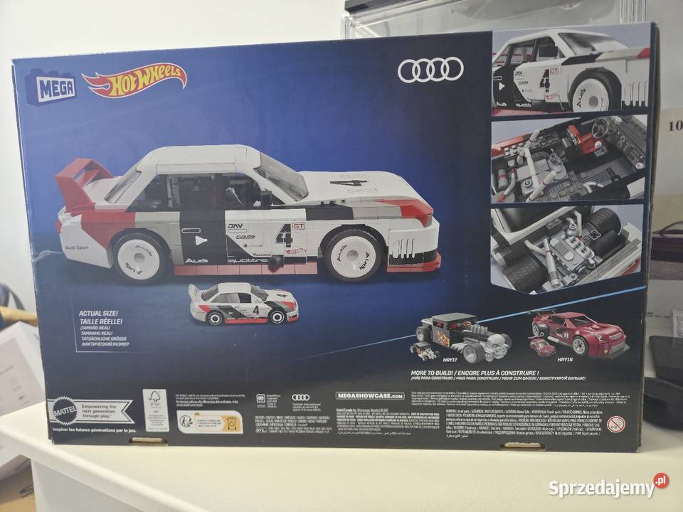 Klocki MEGA Hot Wheels Audi 90 Sport Quattro Klocki Legnica