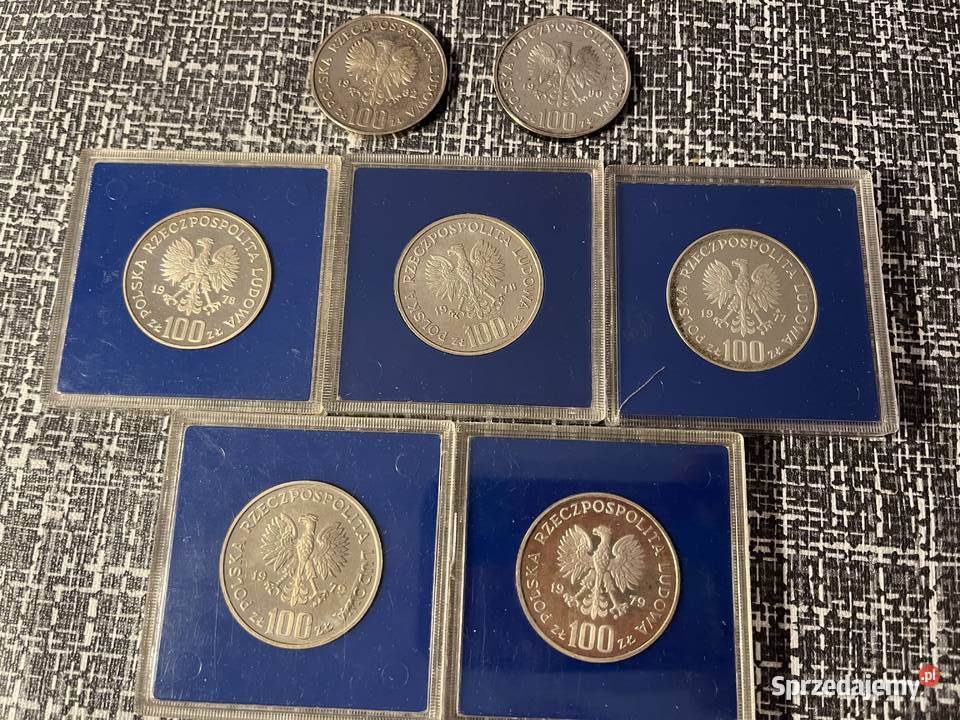 monety 100 PRL 19771982 Ochrona środowiska Tarnowskie Góry sprzedam