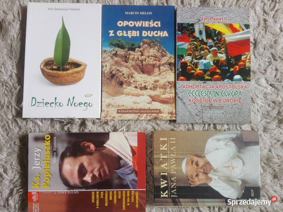 Zestaw książek religijnych Łódź sprzedam