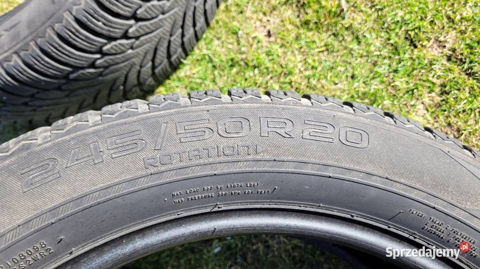 Opony zimowe Nokian WR SUV4 24550R20 Rychwał sprzedam