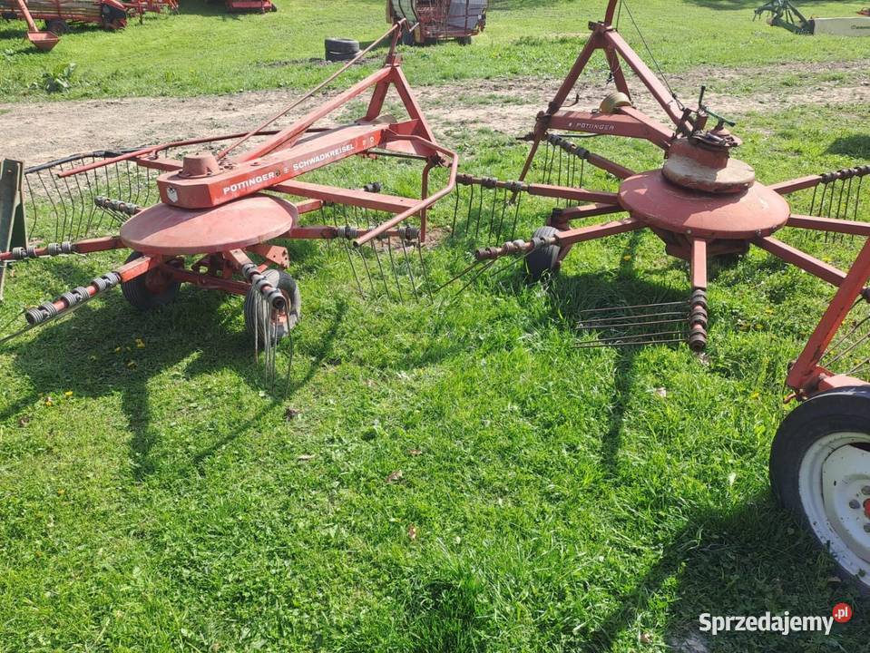 Grabarka zgrabiarka karuzelowa pottinger Zgrabiarki i przetrząsacze Limanowa
