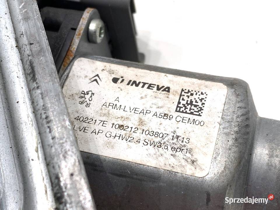 PODNOŚNIK SZYBY LEWY PRZÓD CITROEN C3 II 402217E